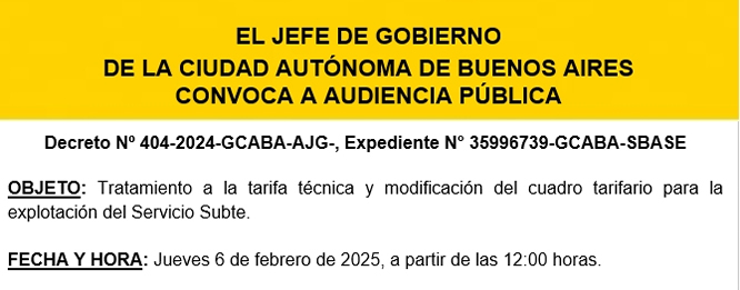 Audiencia publica 