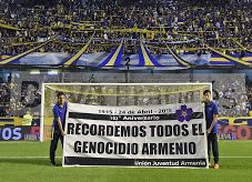 Genocidio Armenio en la Bombonera