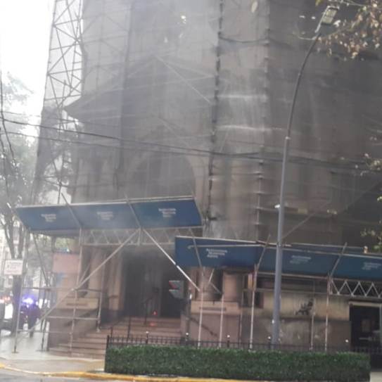 incendio en Banco Nacin