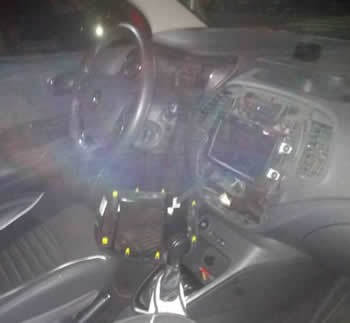 Ladrones de autos en Recoleta