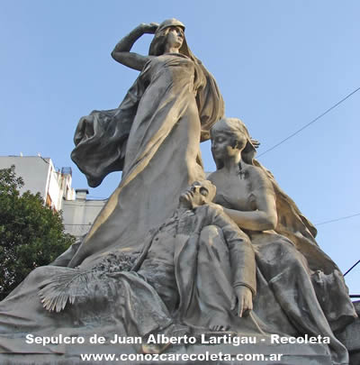 sepulcro Juan Alberto Lartigau