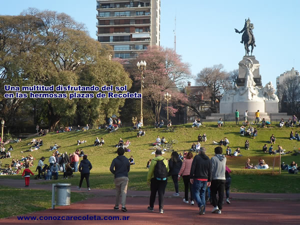 Plazas de Recoleta