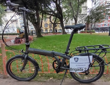 ladrones de bicicleta en Recoleta