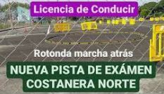 Pista examen conductores