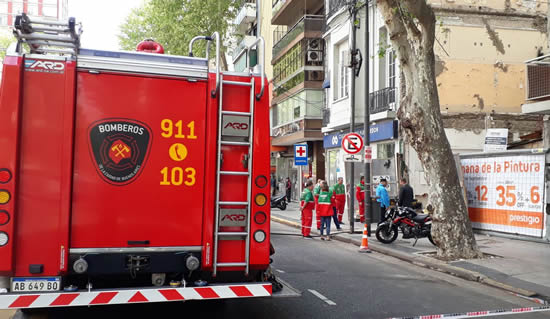 Accidente en obra de Recoleta