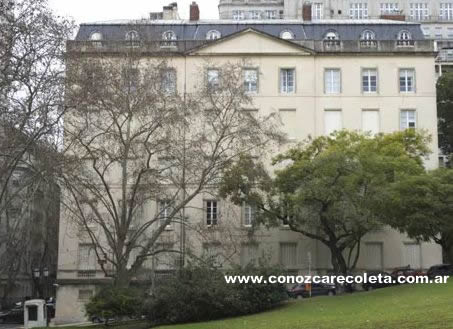 Edificio donde vivieron Silvina Ocampo y Bioy Casares