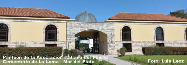 Panteon Asociacion Italiana del Puerto Mar del Plata