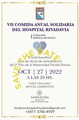 Comida beneficio Hospital Rivadavia