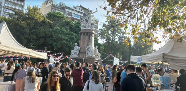 Feria francesa en Recoleta