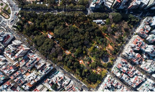 Vista aerea del Jardin Botanico