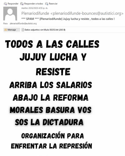 Plenario Obrero Jujuy