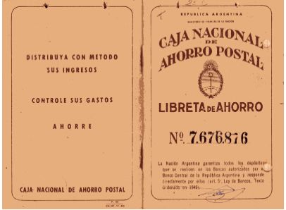 Libreta de ahorro