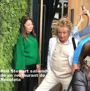 Rod Stewart en Recoleta