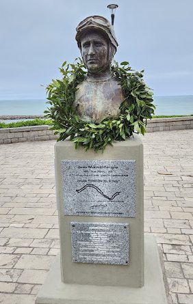 Escultura de Fangio