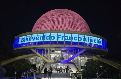 Planetario bienvenido Colapinto